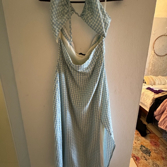 PEREGRINE MIDI DRESS light blue - Picture 3 of 5